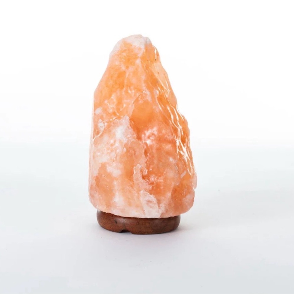 Himalayan Pink Salt Lamp - Natural Orange/Pink Crystal